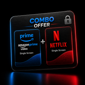 Home netflix + amazon prime video